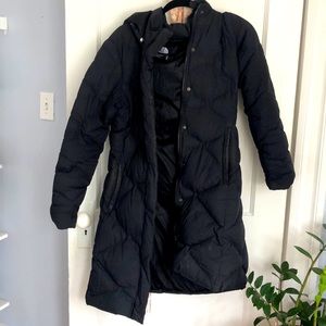 north face coat black medium